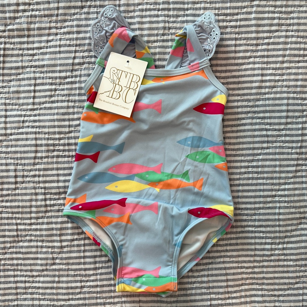 TBBC NWT bathing suit 6-12m